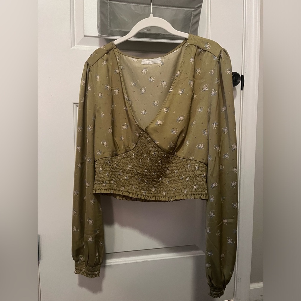 satin blouse